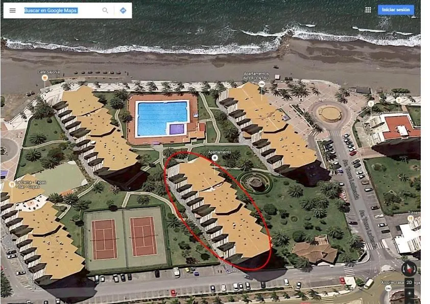 Apartamento Primera Linea De Playa, Vistas Al Mar Algarrobo Costa